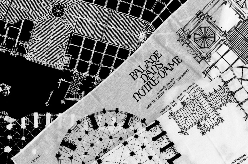 Balade dans Notre Dame, studio Mitsu